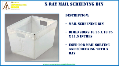 Mail Screening Bin