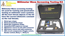 Millimeter Wave Full Body Testing/Training kit