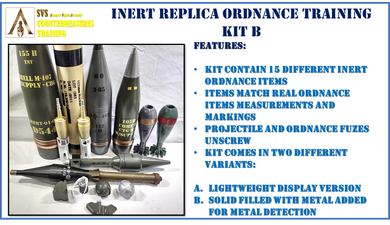 Inert Replica Ordnance Training Kit B