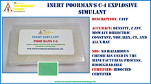 Inert Poor-mans C-4 HME  X-Ray Accurate Explosive Simulant