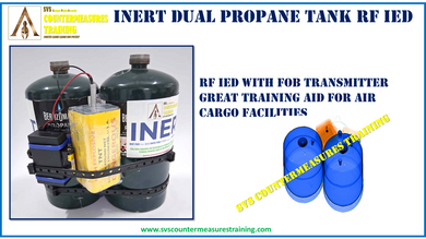 Inert Dual Propane Tank IED