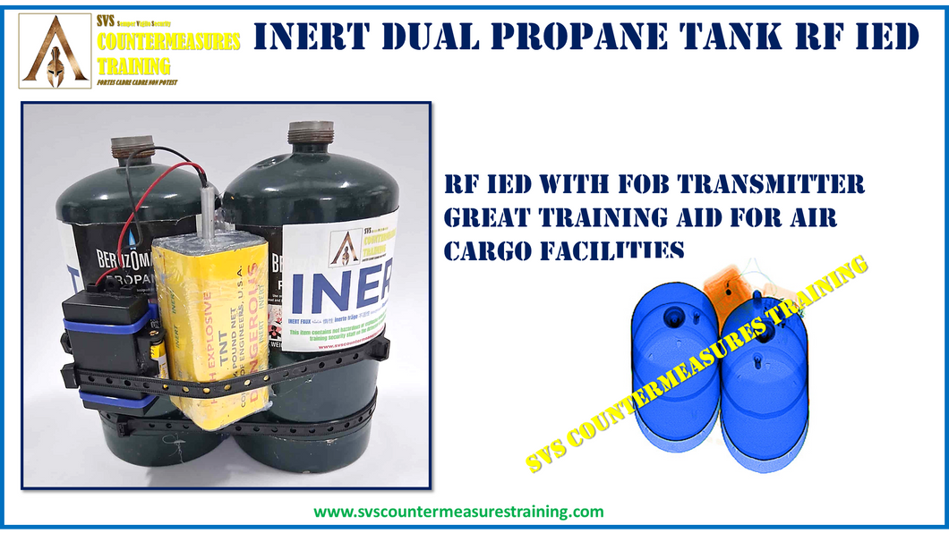 Inert Dual Propane Tank IED