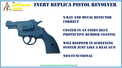 Inert Replica Revolver Pistol x-ray correct