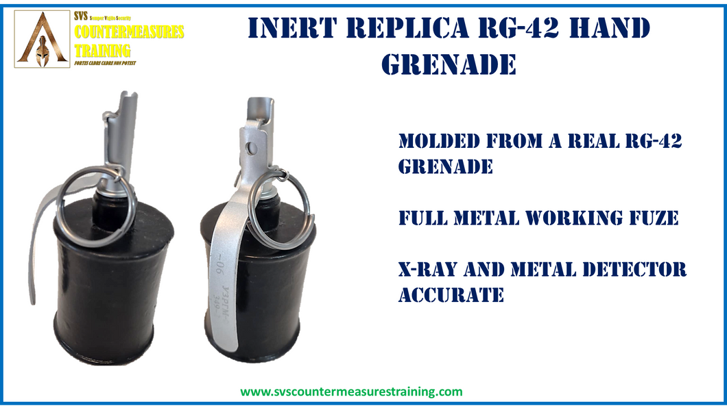 Inert Replica RG42 Grenade