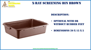 X-Ray Screening Bins (QTY 1)