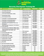 Security Checkpoint Training Kit