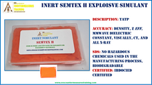 INERT Semtex H X-Ray Accurate Explosive Simulant