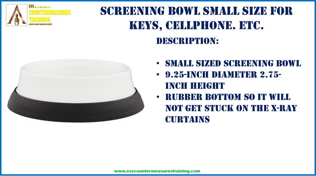 Screening Bowl Small Size