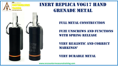 Inert Replica VOG-17 Hand Grenade Metal