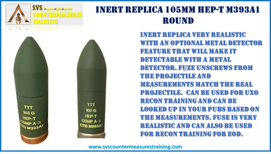 Inert Replica 105 mm HEP-T M393A1