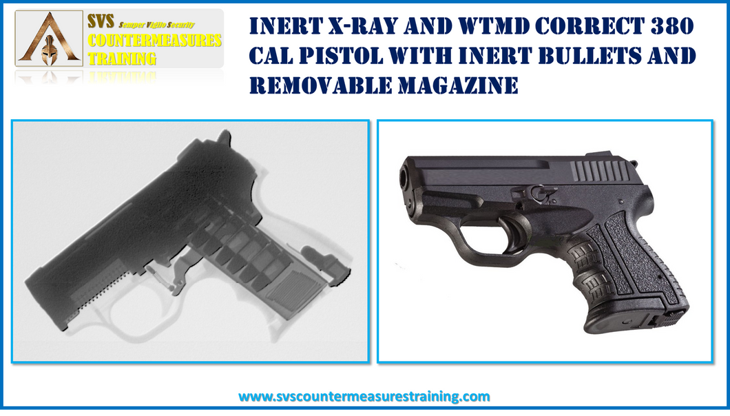 INERT x-ray Correct 380 Cal pistol