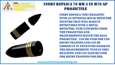 Inert Replica 76mm AP (3in) M79