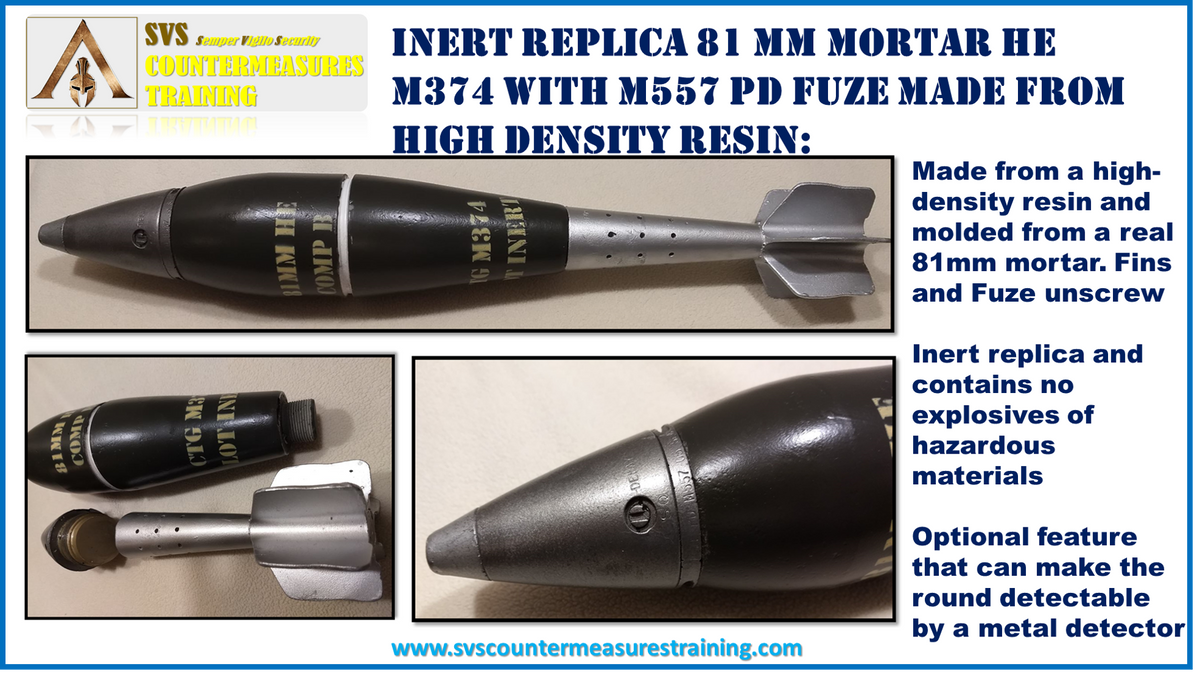81mm Mortar Shell
