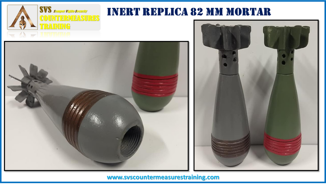 Inert Replica 82 mm Mortar USSR and Chinese