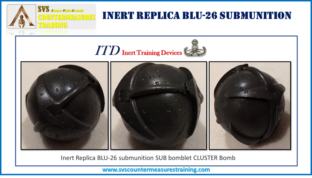 Inert Replica BLU 26 submunition