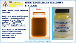 Inert EDGN Liquid  X-Ray Accurate Explosive Simulant