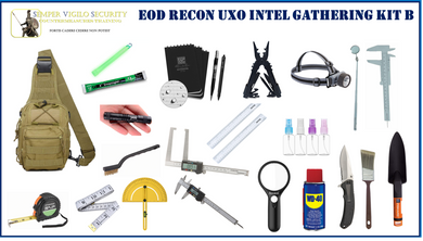 EOD Recon, UXO, Intelligence Gathering Tool Kit Kit B