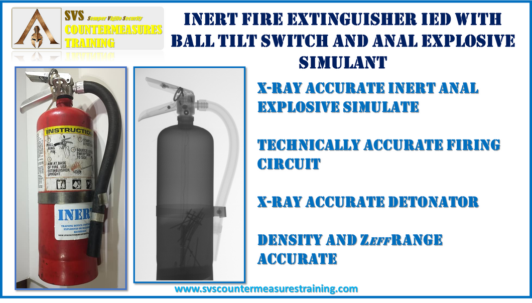 INERT Fire extinguisher IED