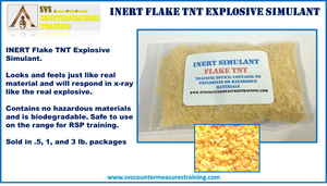 Inert Flake TNT  Explosive Simulant