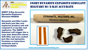 Inert M1 Dynamite Explosive Simulant