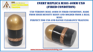 Inert Replica M385 MK19 40mm Grenade UXO (Fired Condition)