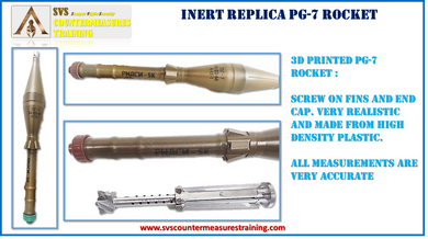 Inert Replica PG-7 Rocket