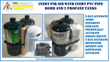 INERT PIR/Propane/PVC Pipe Bomb IED