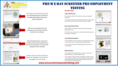X-Ray Pre Employment (PRE-M) Test