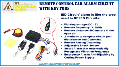 RF IED Circuit Module car alarm