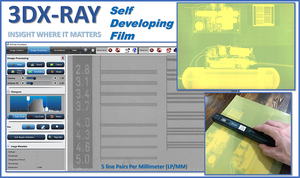 Self Developing Film kit Portable X-ray
