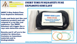 INERT Time Fuse X-Ray Accurate Explosive Simulant
