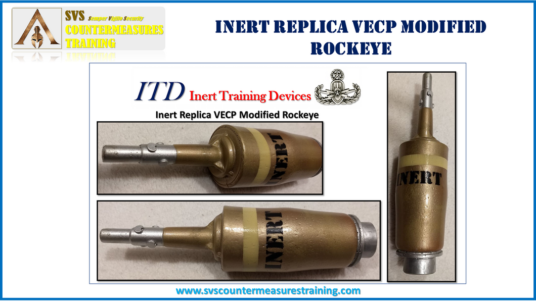 Inert Replica VECP Modified submunition