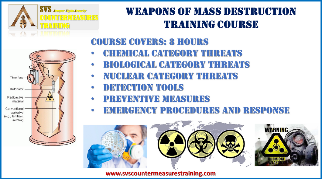 Weapons of Mass Destruction Training Course