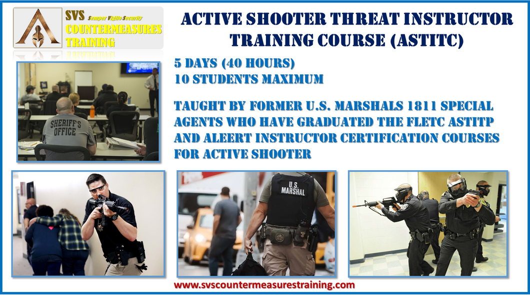 Shooting Training Code Active Shooter Threat Instructor Training Course