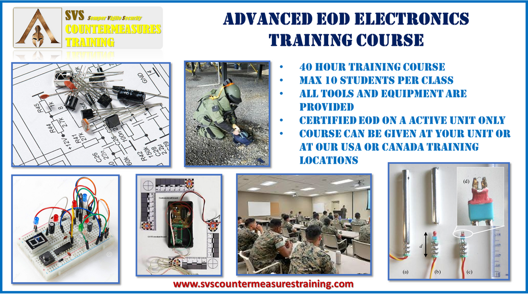 Advanced EOD Electronics Training Course