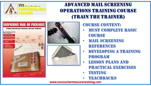 Advanced Mail Screening X-ray Operations Train the Trainer Course