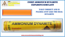 Inert Ammonium Dynamite Explosive Simulant x-ray correct