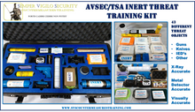 AVSEC Advanced Checkpoint INERT Threat Detection Training Kit