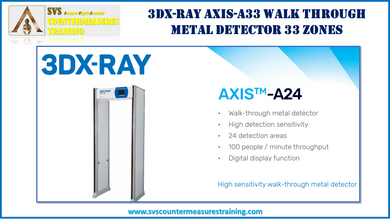 Walk Through Metal Detector AXIS-24 (24 zones)
