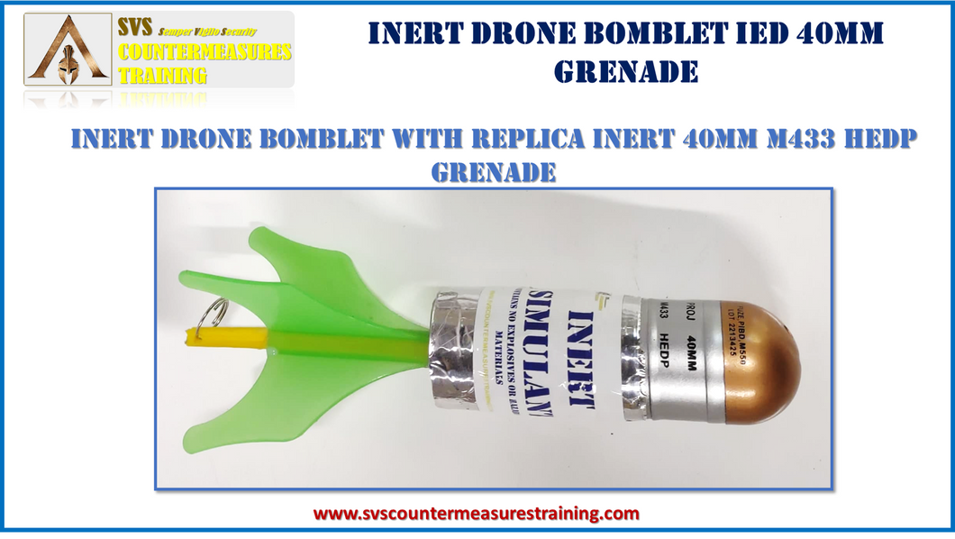 INERT Drone IED Bomblet Replica 40mm