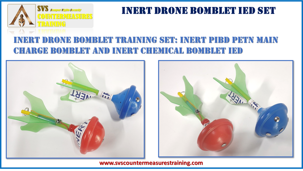INERT Drone IED Bomblet Set