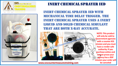 Inert Chemical Sprayer IED