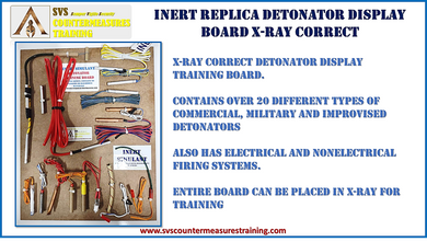 Inert Detonator Display Board