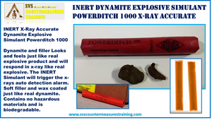 Inert Dynamite Explosive Simulant Powerdicth 1000 x-ray