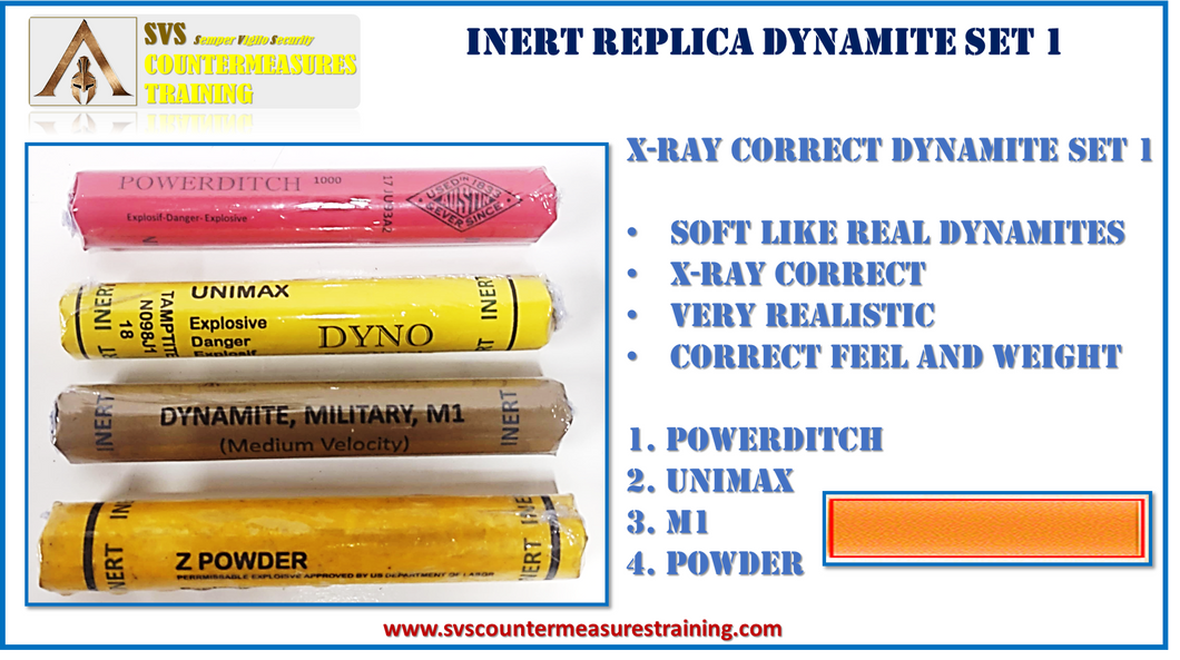 Inert Replica Dynamite Set 1