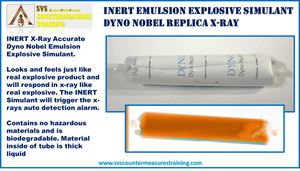 INERT Emulsion Tube Dyno Nobel Explosive X-Ray Accurate Explosive Simulant