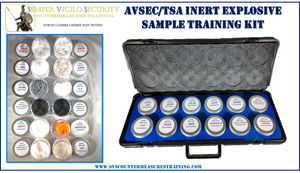 AVSEC/TSA INERT Explosives Sample Kit