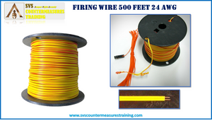Firing blasting wire 24 awg 500 ft roll