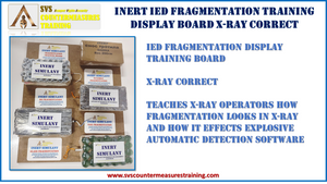 Ied Display Instrument Inert IED Fragmentation Display Board