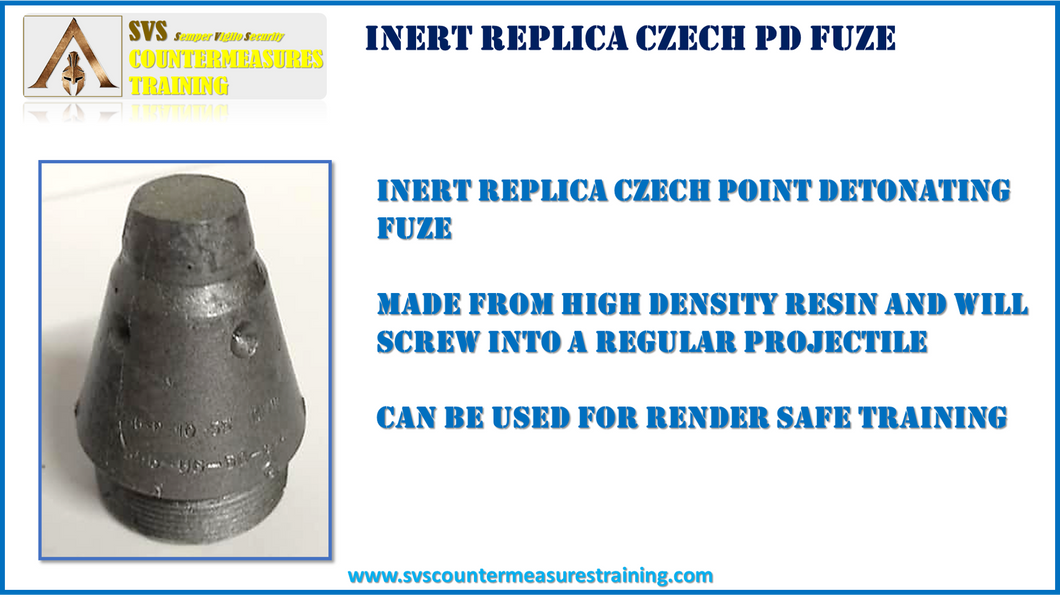 Inert Replica Czech Point Detonating (PD) Fuze